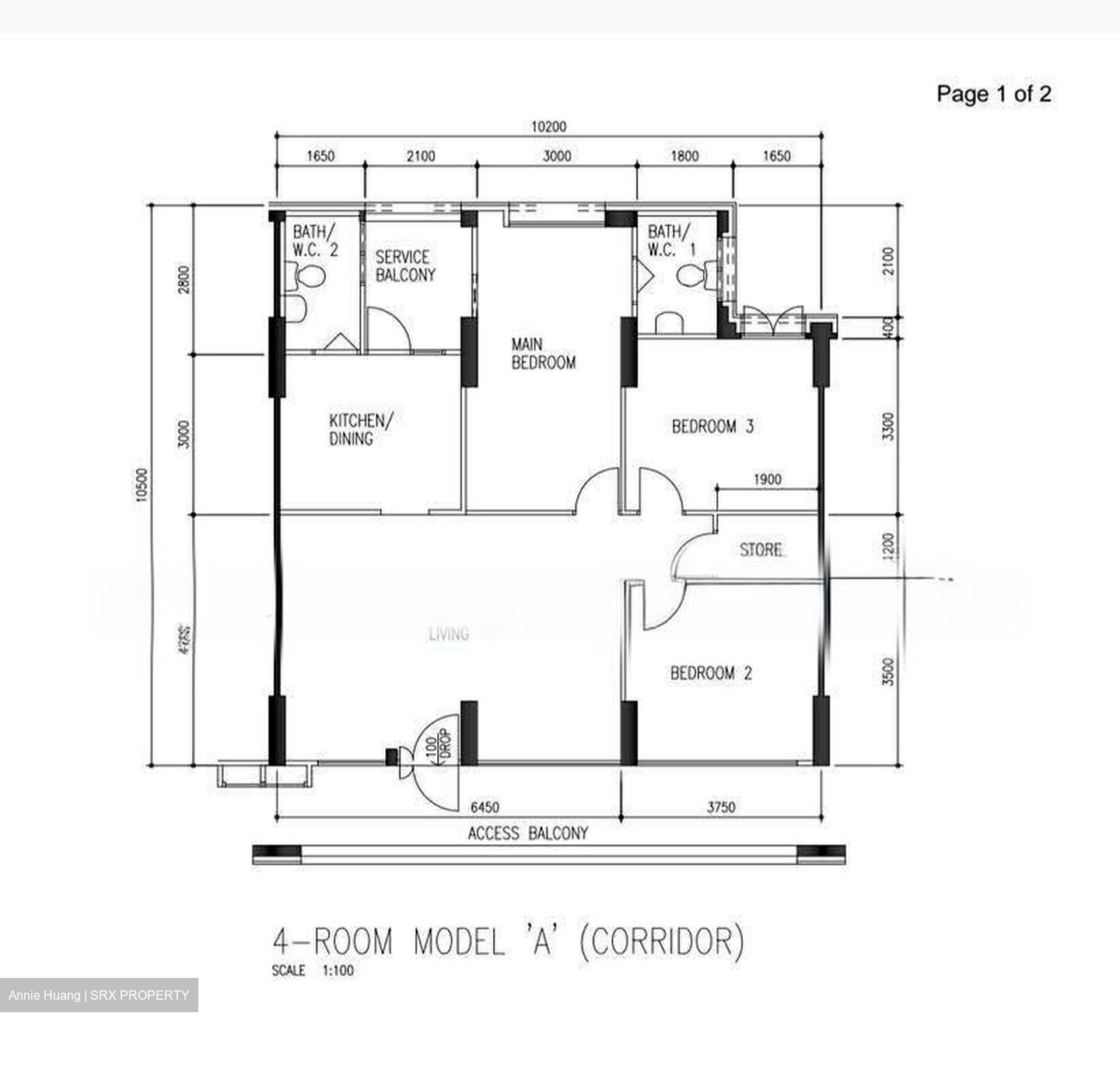 Blk 704 Woodlands Drive 40 (Woodlands), HDB 4 Rooms #613822851
